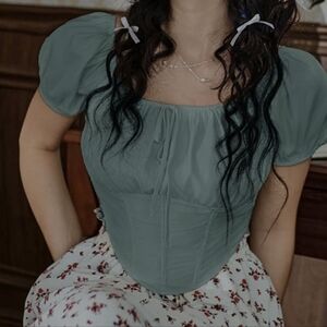 Scarlet Darkness Top (M) Nwt